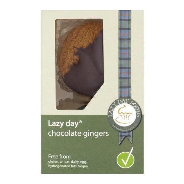 Lazydays Gluten Free Chocolate Ginger Biscuits