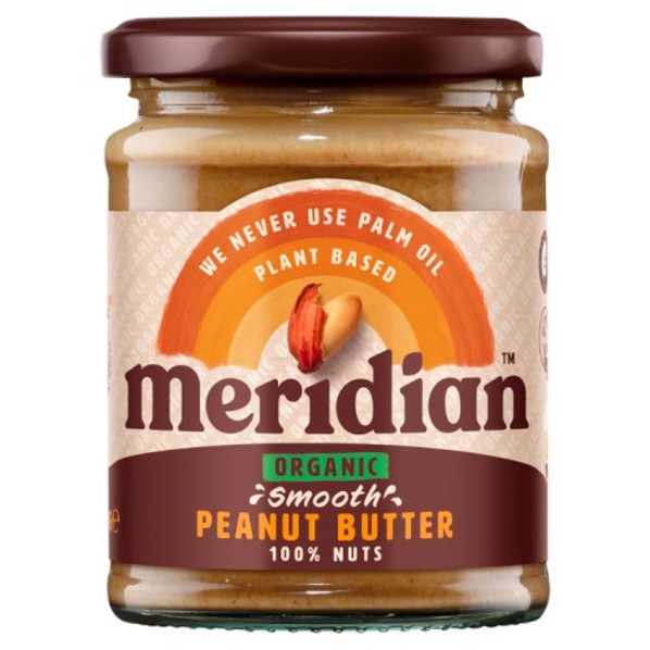 Meridian Organic Smooth Peanut Butter 280g