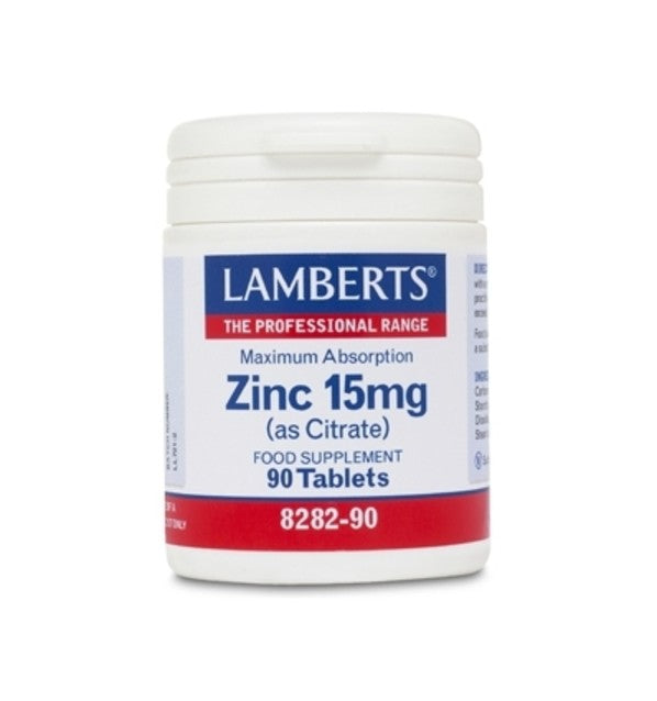 Lamberts Zinc 15mg