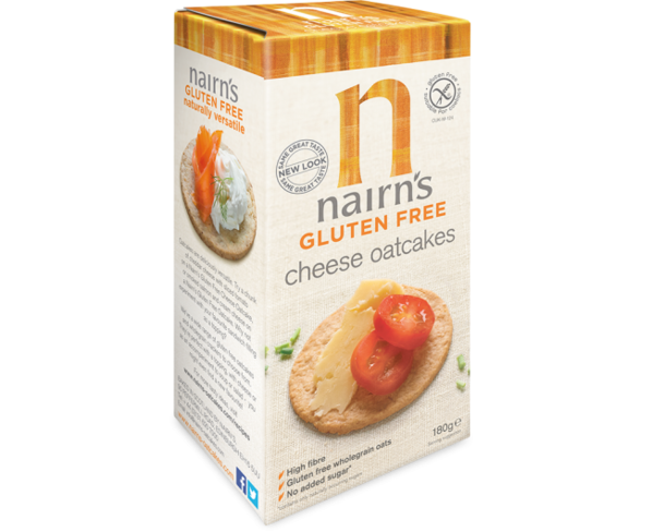 Nairns Gluten Free Cheese Oatcakes