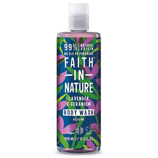 Faith in Nature Body Wash - Lavender and Geranium