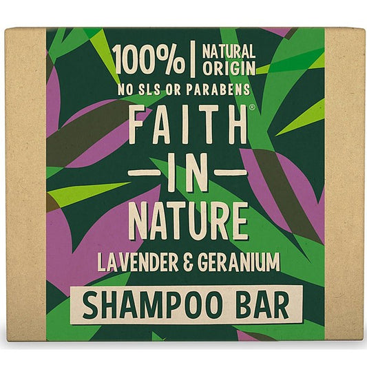 Faith in Nature Shampoo Bar - Lavender and Geranium