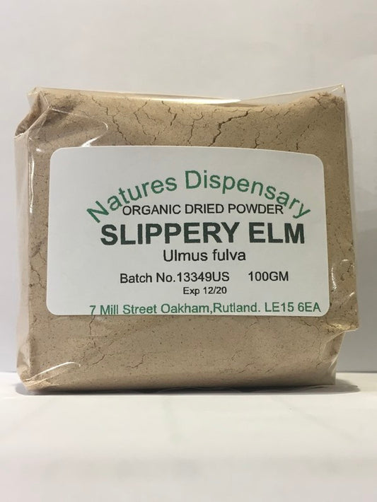 Slippery Elm Dried Organic powder