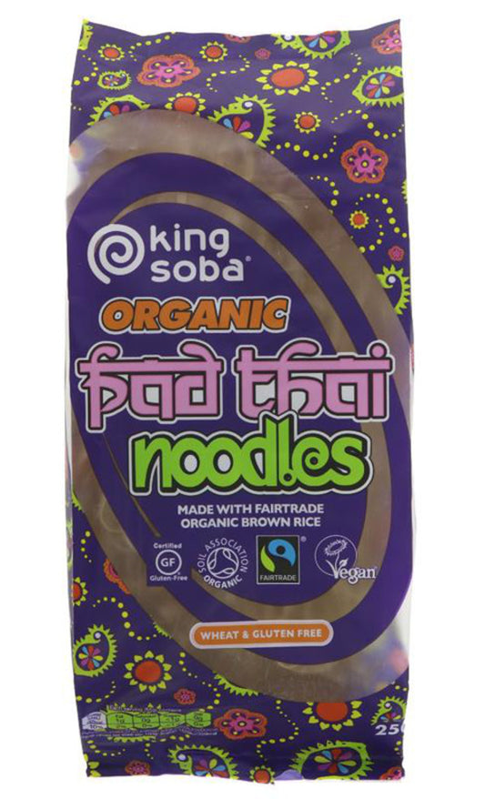 King Soba Gluten Free Organic Pad Thai Noodles