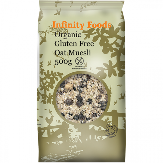 Infinity Gluten Free Oat Muesli 500g