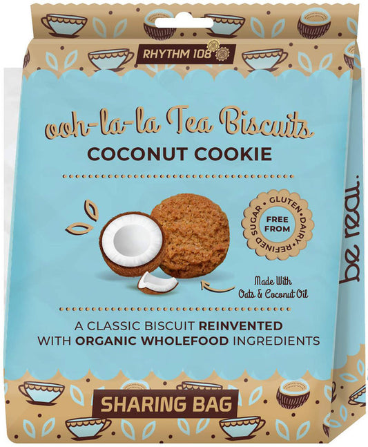 Rhythm 108 Ooh La La Gluten Free Coconut biscuits