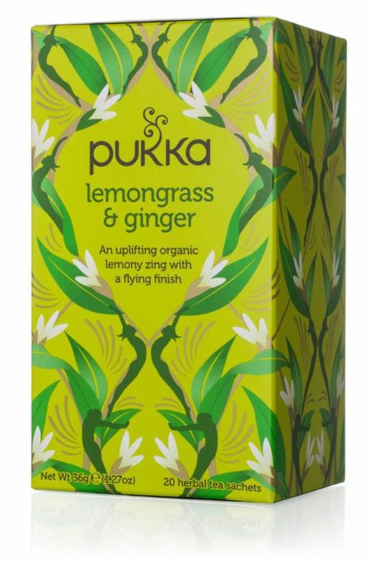 Pukka Lemongrass and Ginger Tea