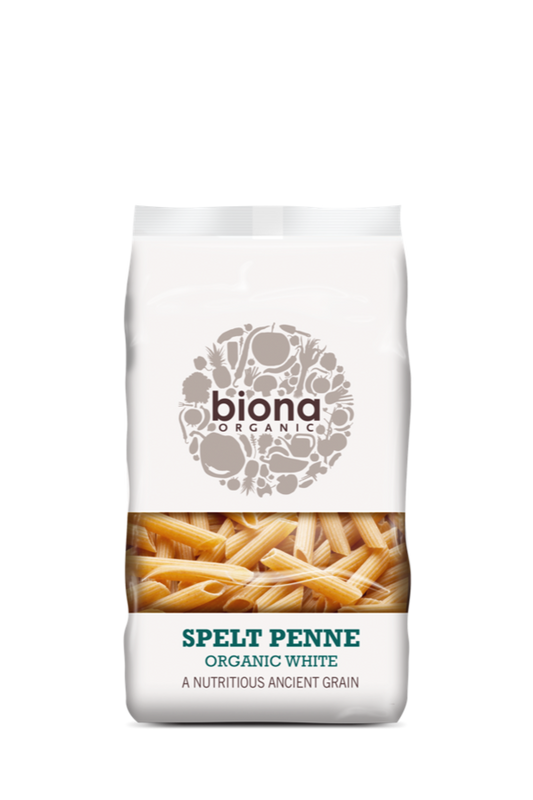 Biona Spelt Organic Penne Pasta White