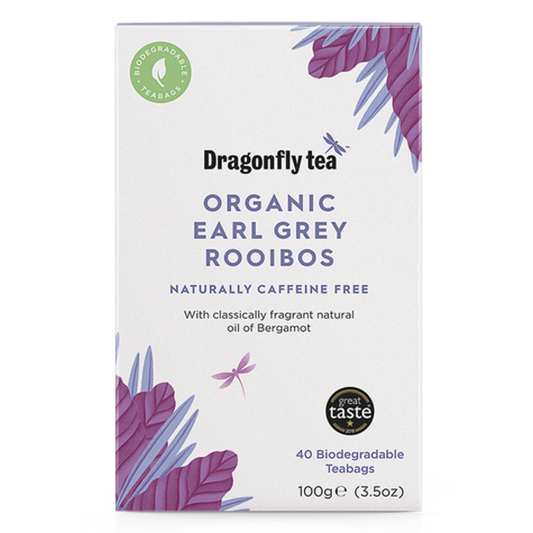 Dragonfly Rooibos Organic Earl Grey Breakfast Tea