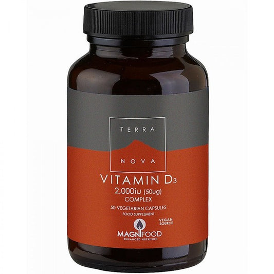 Terranova Vitamin D3 2000iu (50ug) complex