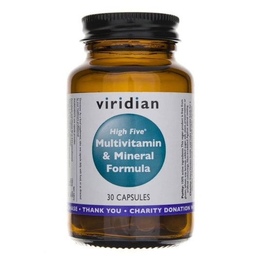Viridian High-Five Multi-Vitamin and Mineral Formula.