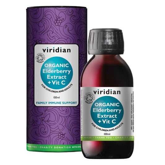 Viridian Elderberry Extract with Vitamin C