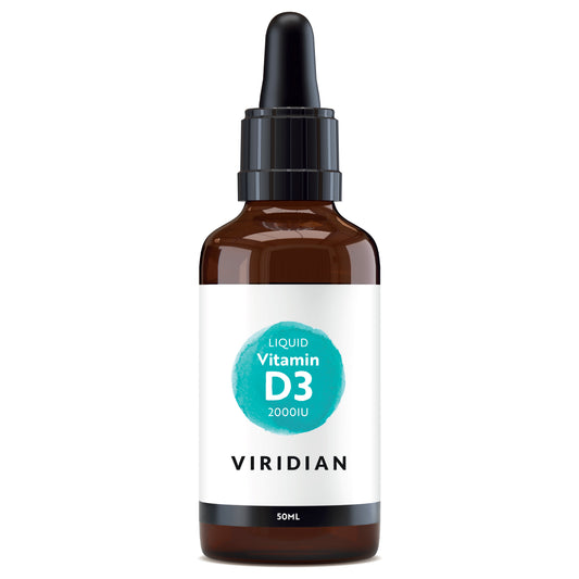 Viridian Vitamin D3 2000iu 50ml