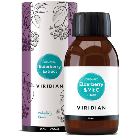 Viridian Elderberry Extract with Vitamin C