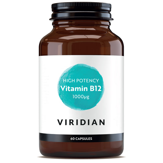 Viridian High Potency Vitamin B12 1000ug 60 caps