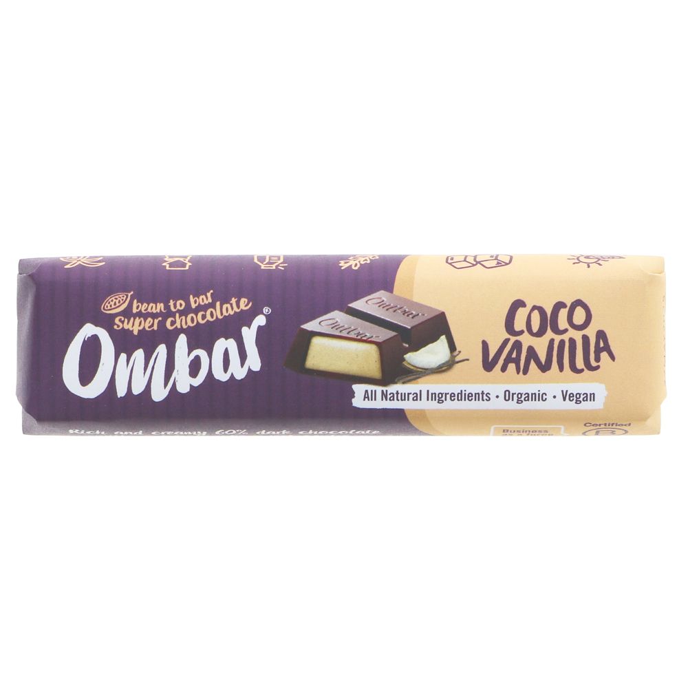 Ombar  Coconut vanilla chocolate 42 g