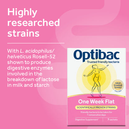 Optibac Probiotics - One Week Flat
