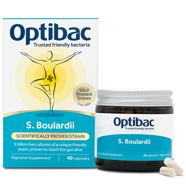 Optibac Probiotics - Saccharomyces boulardii - capsules