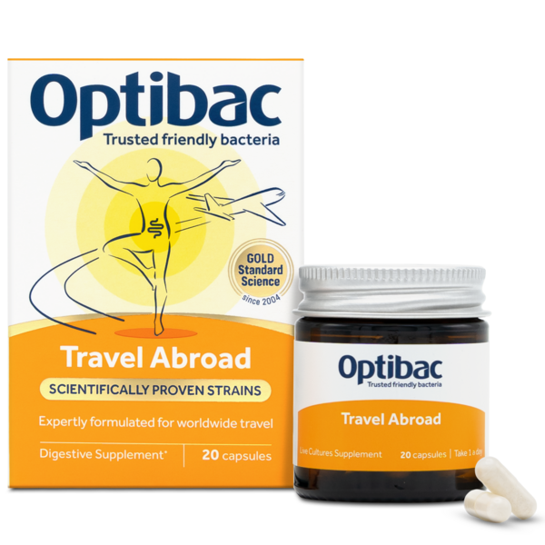 Optibac Probiotics - for travelling abroad - 20 capsules