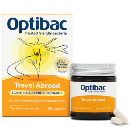 Optibac Probiotics - for travelling abroad - 20 capsules